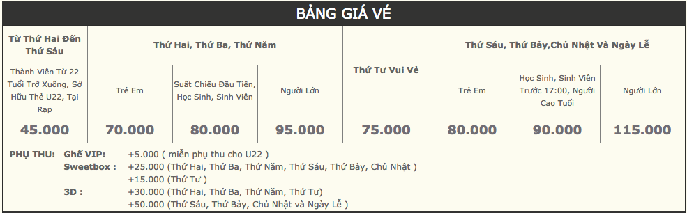 Đại diện CGV l&ecirc;n tiếng về sự thay đổi của bảng gi&aacute; v&eacute; mới - Ảnh 2.