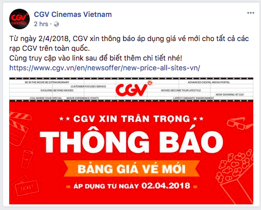 Dân tình sốc vì giá vé mới của CGV kể từ hôm nay: Phụ thu 50.000 cho vé 3D! - Ảnh 4.