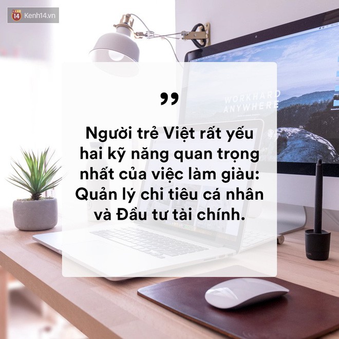 Người trẻ Việt yếu nhất hai kỹ năng quan trọng nhất của việc làm giàu: Quản lý chi tiêu cá nhân và đầu tư tài chính! - Ảnh 1.