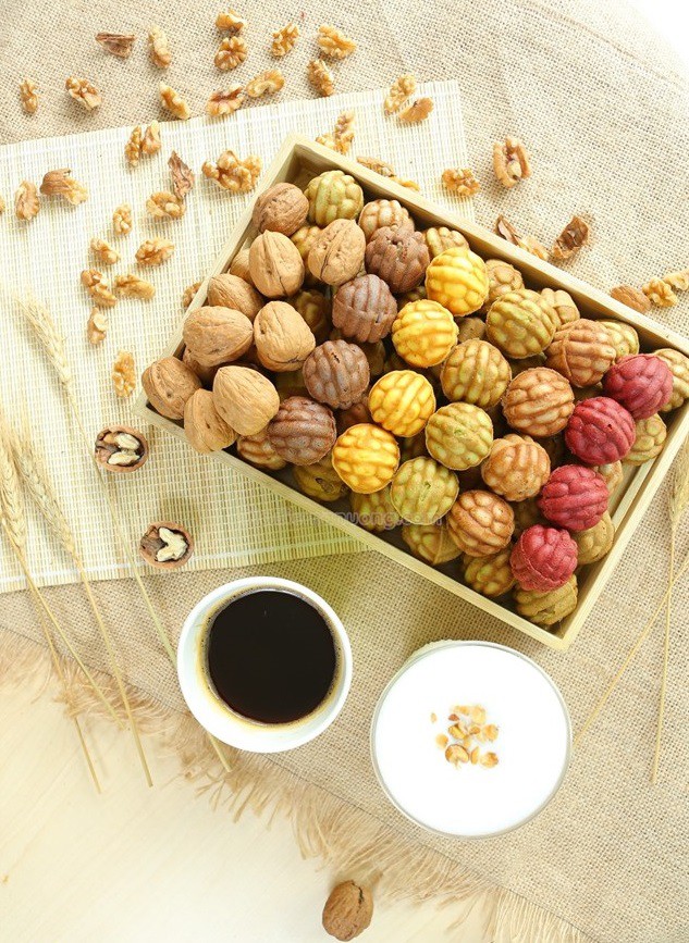 Nhìn không khác gì quả óc chó nhưng đây lại là một loại bánh rất ngon của Hàn Quốc - Ảnh 6.