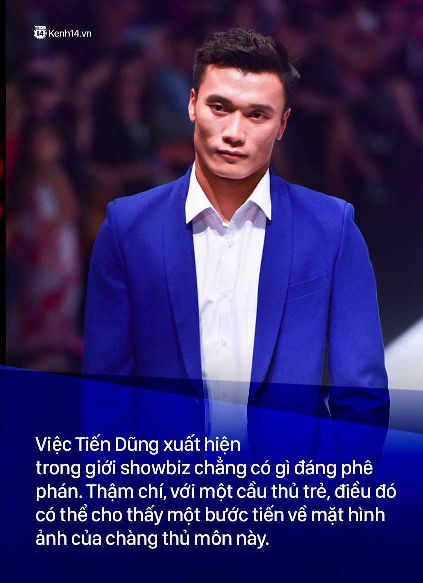 Nói về chuyện Bùi Tiến Dũng diễn thời trang: Đừng để sân cỏ úa màu ích kỷ và phán xét - Ảnh 2.