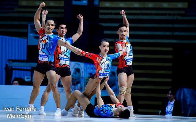  Aerobic Việt Nam gi&agrave;nh 3 HCV thế giới - Ảnh 1.
