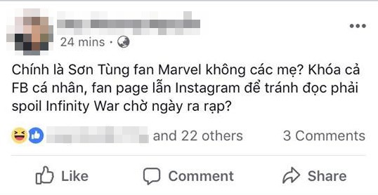 Nguyên nhân hài hước nhưng hoàn toàn có thể về lý do Sơn Tùng M-TP đóng cửa tất cả các trang mạng xã hội - Ảnh 2. Son-Tung-Mtp