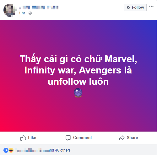 Vất vả n&eacute; spoilers, fan Marvel Việt van n&agrave;i giữ k&iacute;n t&igrave;nh tiết Avengers: Infinity War tr&ecirc;n mạng x&atilde; hội - Ảnh 27.