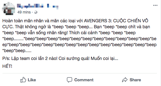 Vất vả n&eacute; spoilers, fan Marvel Việt van n&agrave;i giữ k&iacute;n t&igrave;nh tiết Avengers: Infinity War tr&ecirc;n mạng x&atilde; hội - Ảnh 26.