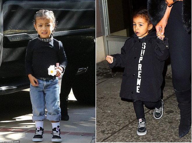 La liệt hàng hiệu xa xỉ, nhưng con gái Kim Kardashian chỉ trung thành với đôi giày phổ thông này - Ảnh 5.