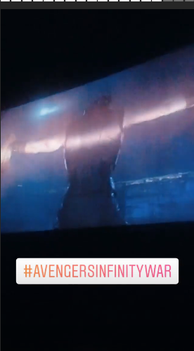 Vừa c&ocirc;ng chiếu chưa đến 24 giờ, Avengers: Infinity War bị quay l&eacute;n đưa l&ecirc;n Story Instagram - Ảnh 3.
