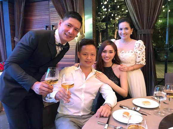 Dàn sao Việt tới chúc mừng vợ chồng Bình Minh - Anh Thơ trong tiệc kỉ niệm 10 năm ngày cưới - Ảnh 5.