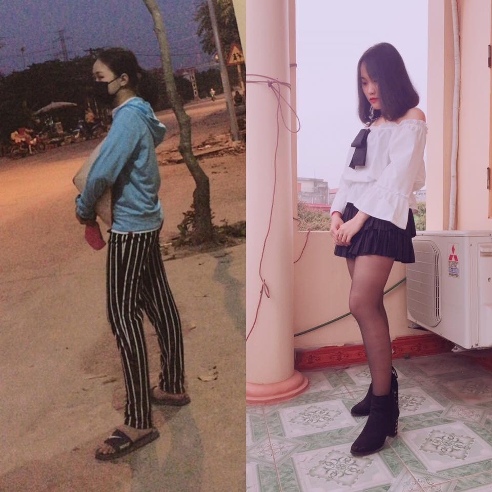 Khoảng cách xa nhất trên thế giới chính là con gái lúc ở nhà và khi ra đường! - Ảnh 1. Khoảng cách xa nhất trên thế giới chính là con gái lúc ở nhà và khi ra đường! - Ảnh 1.