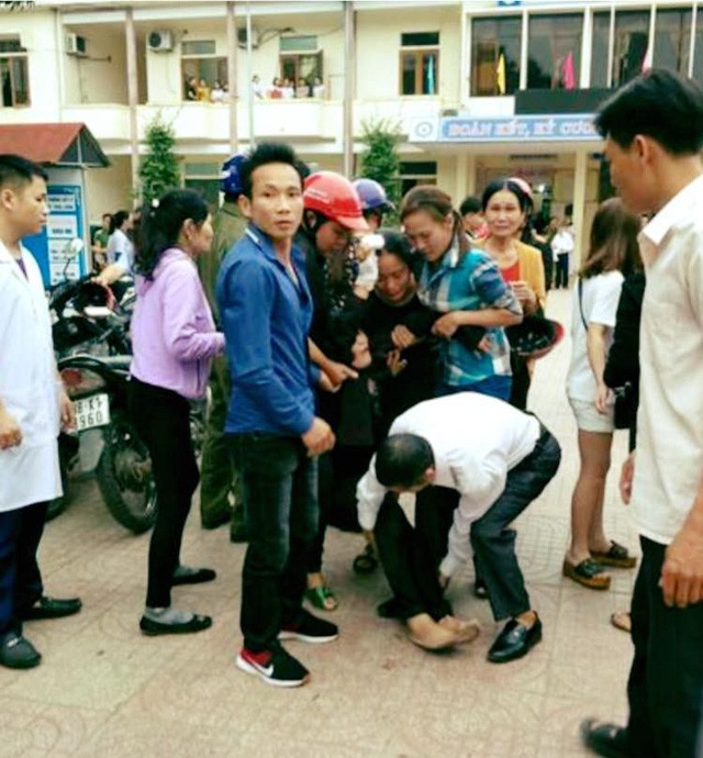 Vụ chồng sát hại vợ tại bệnh viện ở Hà Tĩnh: Xót xa cảnh con nhỏ bơ vơ - Ảnh 2.