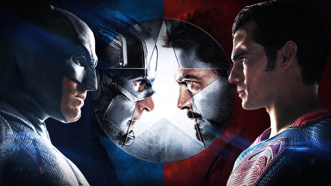 Бэтмен против капитана Америке. Капитан Америка против Супермена. Капитан Америка и Железный человек Противостояние.