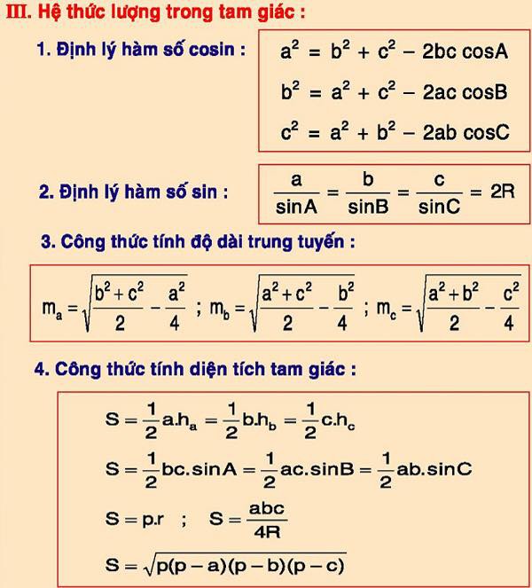 Xem lại loạt công thức Toán học ngày trước, cư dân mạng thắc mắc tại sao mình có thể đỗ Tốt nghiệp, ĐH? - Ảnh 9.