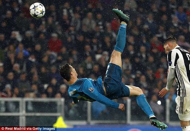 Ronaldo luyện tuyệt kỹ xe đạp chổng ngược 1 ng&agrave;y trước khi ph&aacute; lưới Juventus - Ảnh 2.