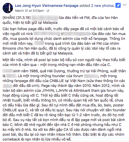 Nghi vấn người Việt bị bắt giữ tại Malaysia vì lừa đảo tiền vé của hàng loạt fan Hàn - Ảnh 1.