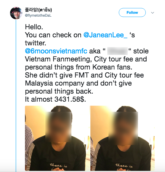 Nghi vấn người Việt bị bắt giữ tại Malaysia vì lừa đảo tiền vé của hàng loạt fan Hàn - Ảnh 4.