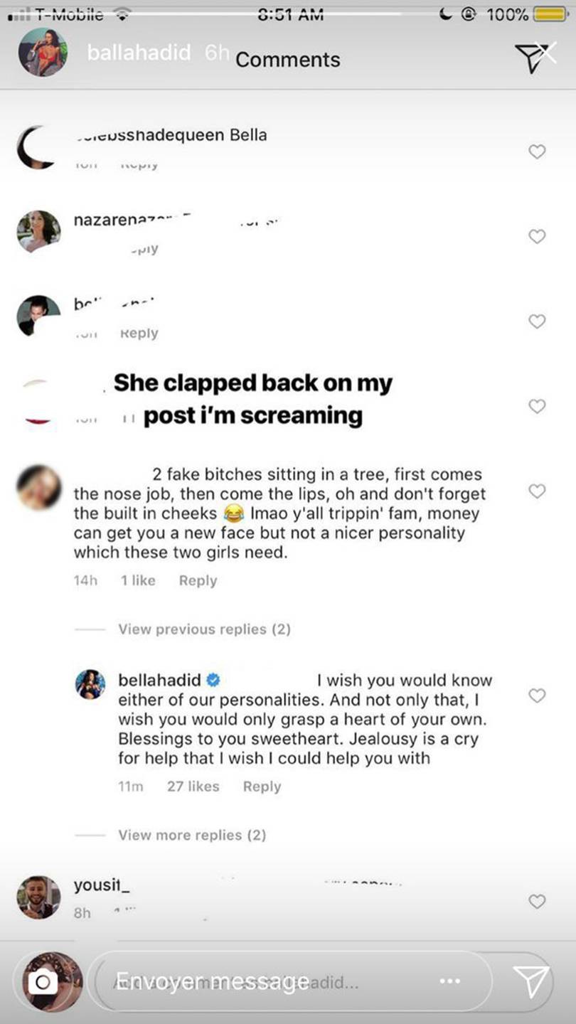 Bella Hadid phản ứng theo phong cách sang khi cô và Kendall Jenner bị miệt thị nặng nề - Ảnh 2.