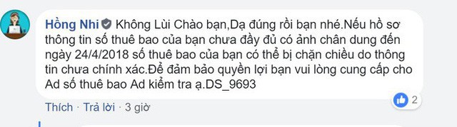 Viettel yêu cầu khách hàng bổ sung thông tin cá nhân, chụp chân dung chủ SIM trước ngày 24/4, nếu không sẽ bị chặn 1 chiều - Ảnh 3.