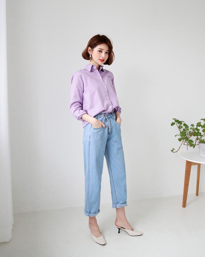 Không cần chọn kiểu dáng, chỉ cần kết hợp cùng 5 gam màu này là set đồ với quần jeans nhìn long lanh hết mức  - Ảnh 7.