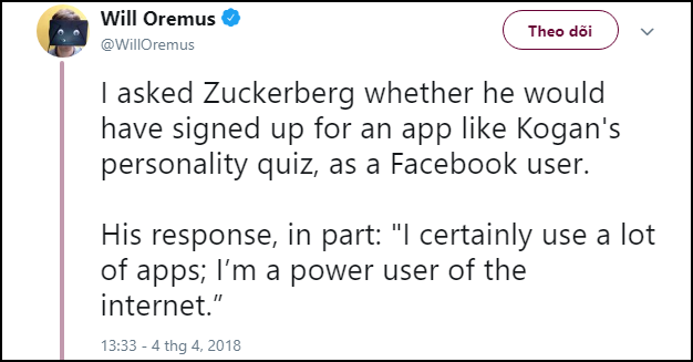 Mark Zuckerberg bị dân mạng trêu liên tục khi tự xưng là người dùng Internet chuyên nghiệp - Ảnh 1.