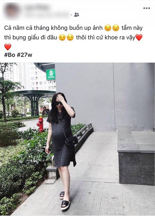 Mượn ảnh bầu của hot mom để sống ảo, bạn bè nhận xét trông không giống cô gái vẫn khăng khăng đó là mình - Ảnh 1.