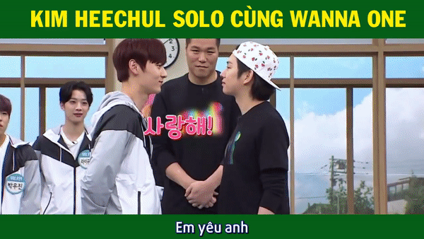 Wanna One đối đầu ngôi sao vũ trụ Heechul: Ai nhịn cười lâu hơn? - Ảnh 4.