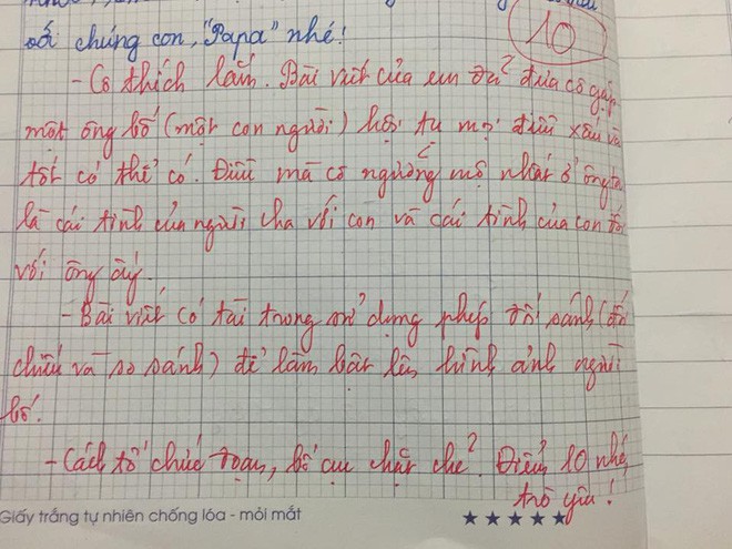 Chê bố không bằng phụ huynh nhà người ta: Bài văn của cô bé lớp 5 khiến người đọc cay mắt - Ảnh 4.