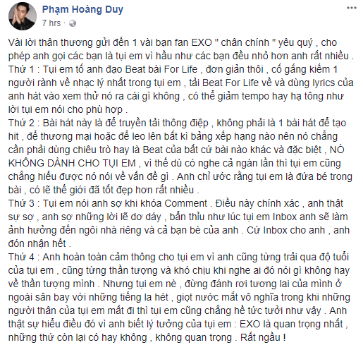 Hậu chỉ trích fan Kpop vì nghi vấn đạo nhạc, Phạm Hoàng Duy (Sing My Song) bất ngờ viết ca khúc tặng Jonghyun (SHINee) - Ảnh 5.