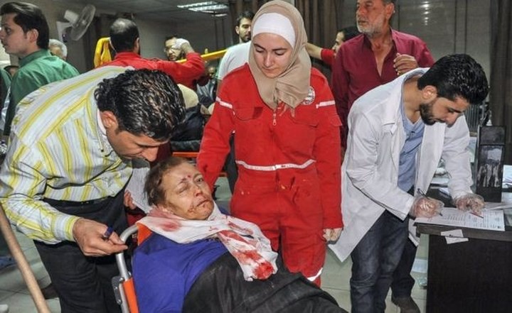 Hình ảnh kinh hoàng được cho là do tấn công hóa học ở Douma (Syria) - Ảnh 4. Hình ảnh kinh hoàng được cho là do tấn công hóa học ở Douma (Syria) - Ảnh 4.