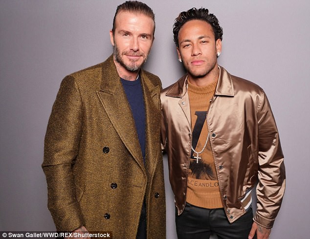 Neymar - Beckham, khi hai biểu tượng thời trang hội ngộ ở Paris - Ảnh 2.
