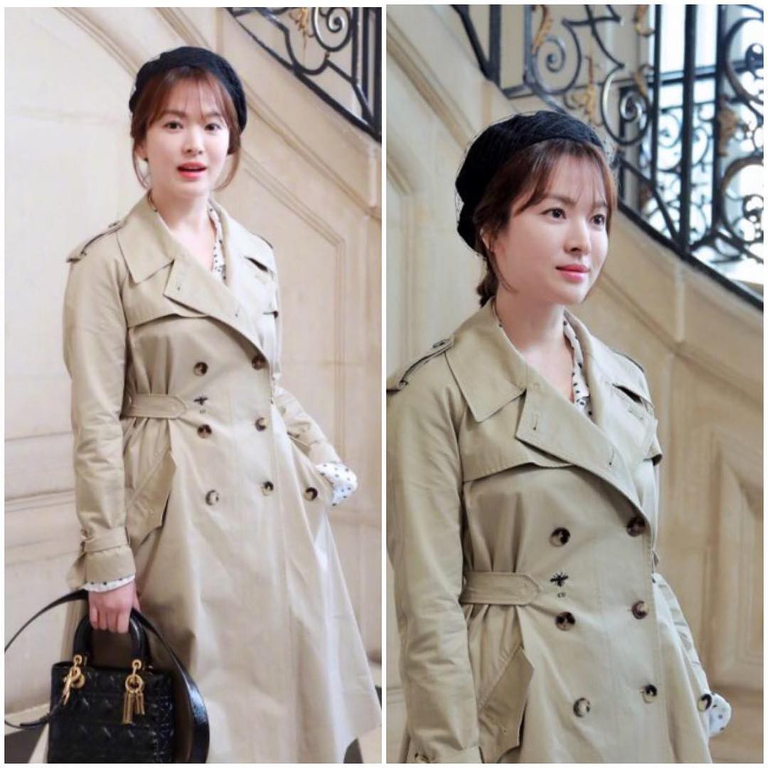 Dự show Dior, Song Hye Kyo may mà quá đẹp mới đỡ được style sến khó tả - Ảnh 3.