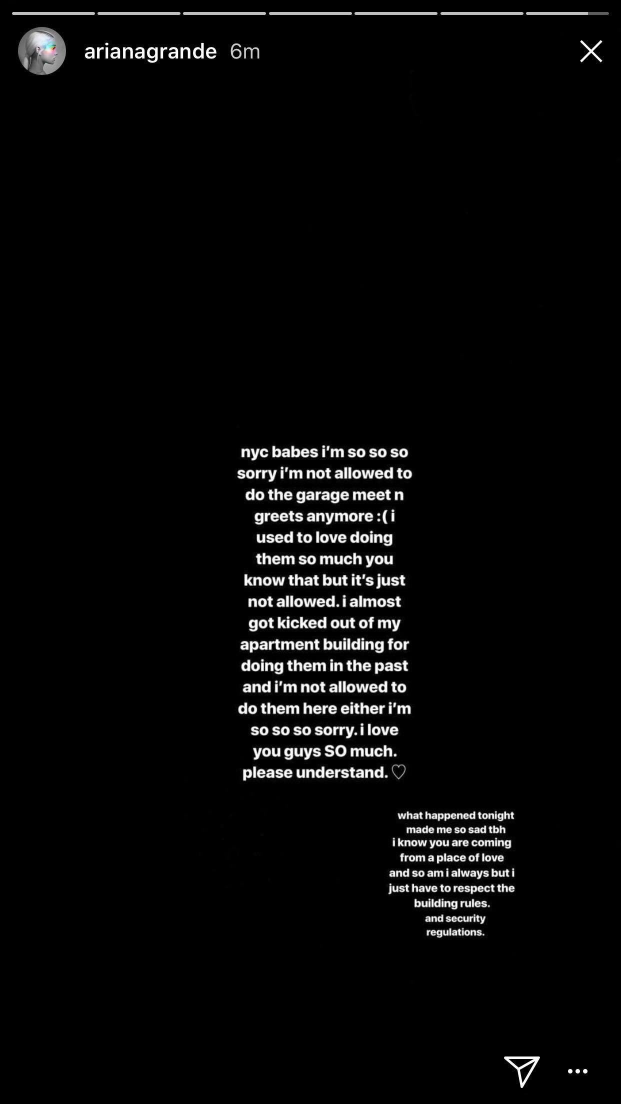 Đến hẹn lại lên, Ariana Grande lại Sorry my babes và các babes lần này ở New York - Ảnh 1.