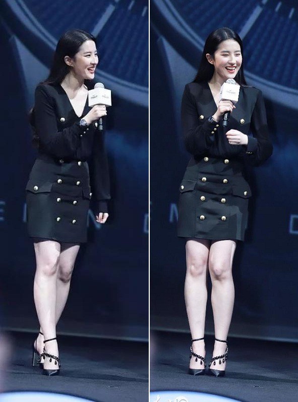 C&ugrave;ng 1 đ&ocirc;i gi&agrave;y m&agrave; Lưu Diệc Phi bị ch&ecirc; b&eacute;o, Angela Baby lại được khen hết lời - Ảnh 2.