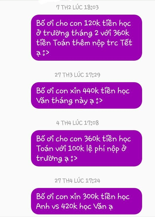 Những đoạn hội thoại quanh năm chỉ có một nội dung của cư dân mạng khi chat với bố mẹ - Ảnh 3.