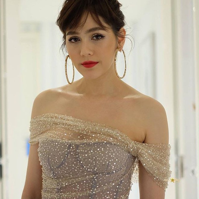 Hai bà mẹ bỉm sữa hot nhất xứ Trung - Thái: Angela Baby và Chompoo Araya đụng nhau một thiết kế đầm xuyên thấu - Ảnh 6.