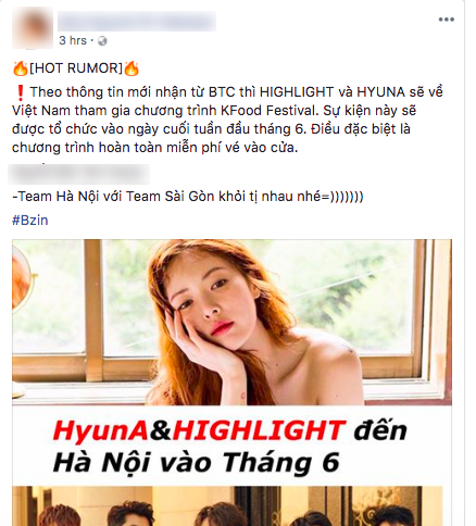 Dân tình nháo nhào trước tin nữ hoàng sexy thế hệ mới Hyuna và Highlight sắp về Việt Nam vào tháng 6 tới - Ảnh 5.