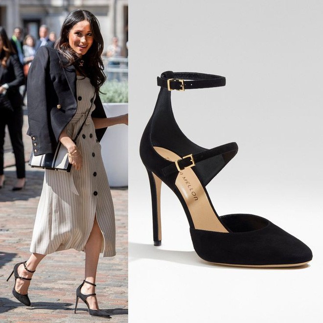 Chỉ chưa đầy 3 năm, tủ gi&agrave;y của Meghan Markle đ&atilde; nh&acirc;n l&ecirc;n gấp 3, ước t&iacute;nh gi&aacute; trị l&ecirc;n đến hơn 2 tỷ đồng - Ảnh 4.