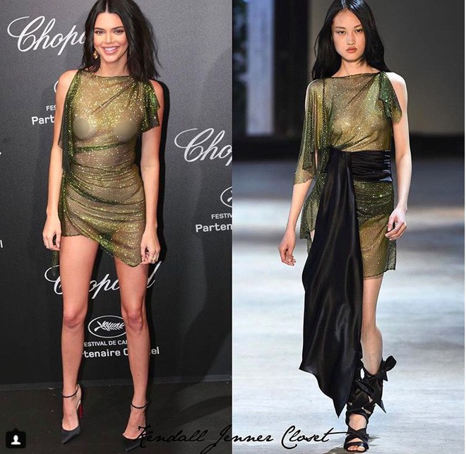 Hai lần xuất hiện tại Cannes 2018, Kendall Jenner đều mặc mà như không nhưng khuôn mặt đơ cứng của cô mới khiến công chúng chú ý nhất  - Ảnh 6.