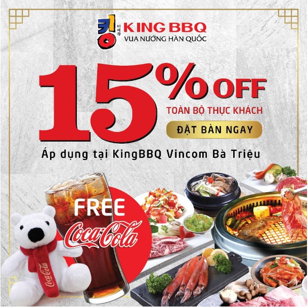 Mưa quà tặng cho khách hàng tại KingBBQ Vincom Bà Triệu - Ảnh 2.