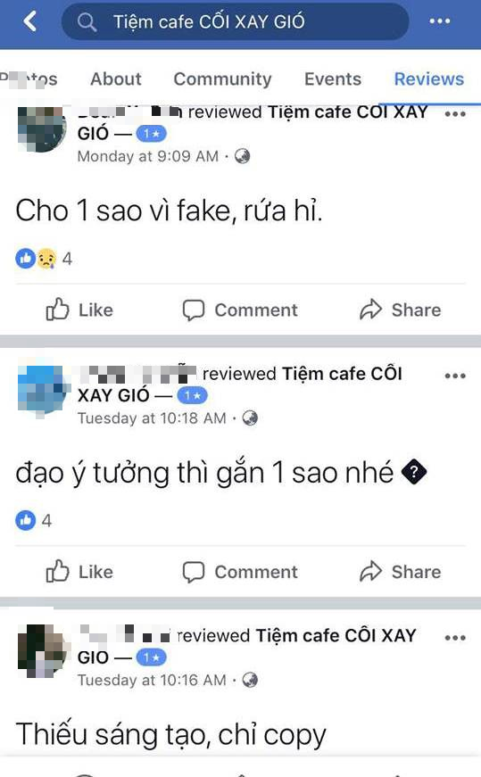 Nữ chủ quán cafe Cối Xay Gió ở Đà Nẵng lên tiếng sau khi bị chỉ trích và nhận hàng loạt review 1 sao: Mình không đạo ý tưởng - Ảnh 3.