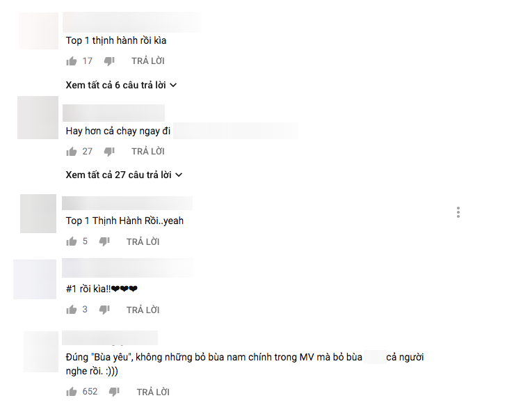 Không thể tin: Chạy ngay đi bất ngờ biến mất khỏi tab thịnh hành, Bùa yêu bứt phá #1 Trending Youtube - Ảnh 6.