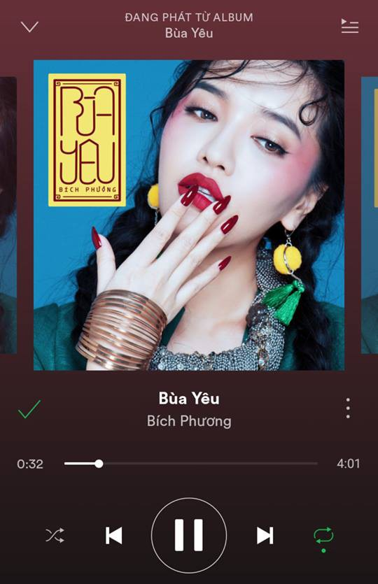 Bùa Yêu đột nhiên mất tích trên Spotify, nếu còn thì cũng đen sì không thể Play được - Ảnh 1.