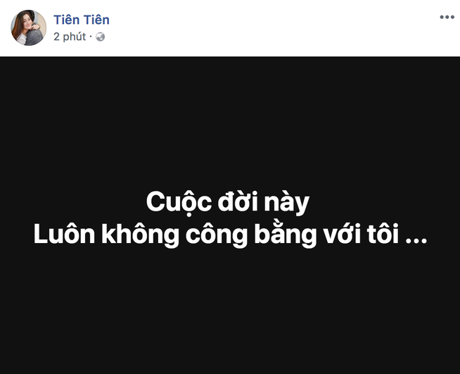 Tối hôm trước nói hãnh diện khi có anh, sáng nay vợ Hữu Công bỗng than đời bất công rồi vội xoá status đi - Ảnh 3.