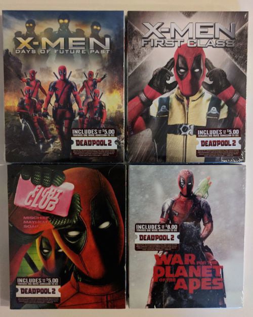 Deadpool đã xâm chiếm Walmart, giờ DVD nào cũng là phim Deadpool! - Ảnh 2.