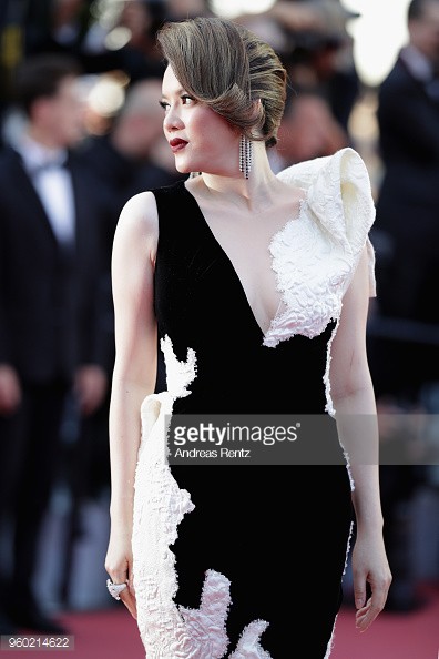 Lý Nhã Kỳ diện váy đen trắng đối lập, mang sự tự do và huyền bí lên thảm đỏ Cannes ngày cuối - Ảnh 14.
