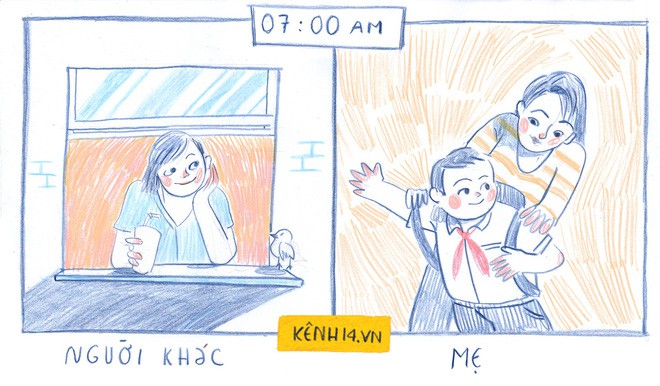 Một ng&agrave;y của mẹ v&agrave; một ng&agrave;y của người kh&aacute;c: C&ugrave;ng 24 tiếng đồng hồ m&agrave; sao kh&aacute;c nhiều đến thế - Ảnh 3.