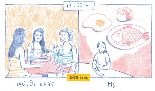 Một ng&agrave;y của mẹ v&agrave; một ng&agrave;y của người kh&aacute;c: C&ugrave;ng 24 tiếng đồng hồ m&agrave; sao kh&aacute;c nhiều đến thế - Ảnh 7.