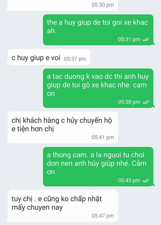 Đăng đàn tố tài xế Grab đòi hủy chuyến, người phụ nữ bị chỉ trích ngược lại vì quá cố chấp - Ảnh 2. Đăng đàn tố tài xế Grab đòi hủy chuyến, người phụ nữ bị chỉ trích ngược lại vì quá cố chấp - Ảnh 2.