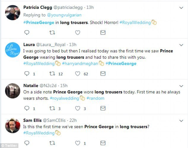 Cư dân mạng thích thú phát hiện ra chi tiết chưa từng thấy bao giờ của hoàng tử George tại đám cưới chú út Harry  - Ảnh 8.