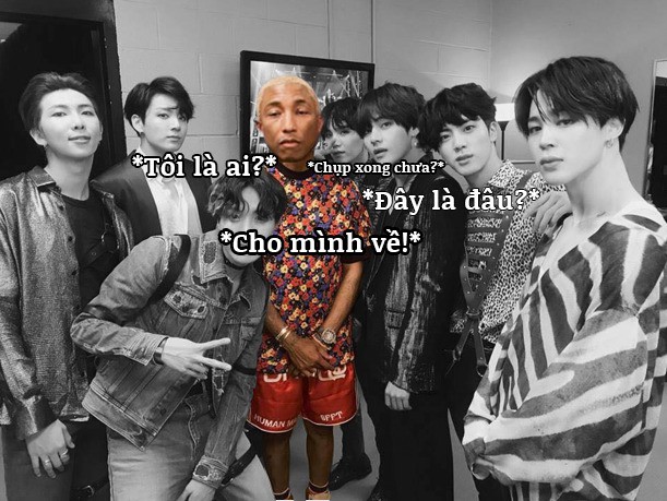 Pharrell Williams và BTS: Khi chủ nhân của siêu hit happy không hạnh phúc bên những chàng trai chống đạn - Ảnh 4.