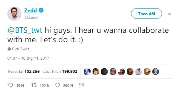 RM (BTS) thả thính fan về màn hợp tác cùng DJ hàng đầu Zedd - Ảnh 2.
